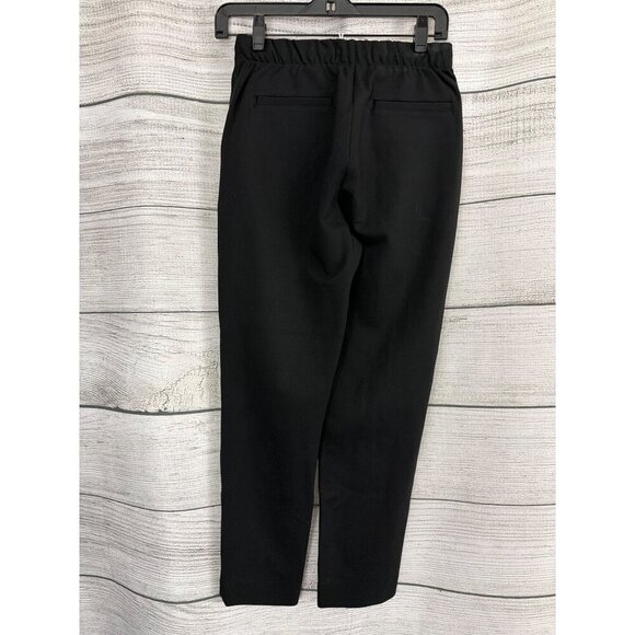 NWT Everlane The Dream Pant Black Elastic Waist Relaxed Style Size S - Picture 2 of 3